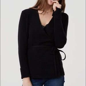 Wrap sweater from the Loft